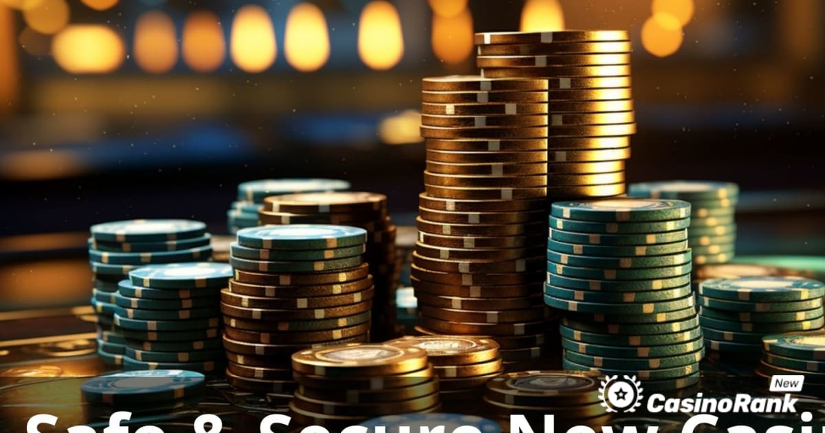 Užijte si online hazardní hry v bezpečných a bezpečných nových kasinech