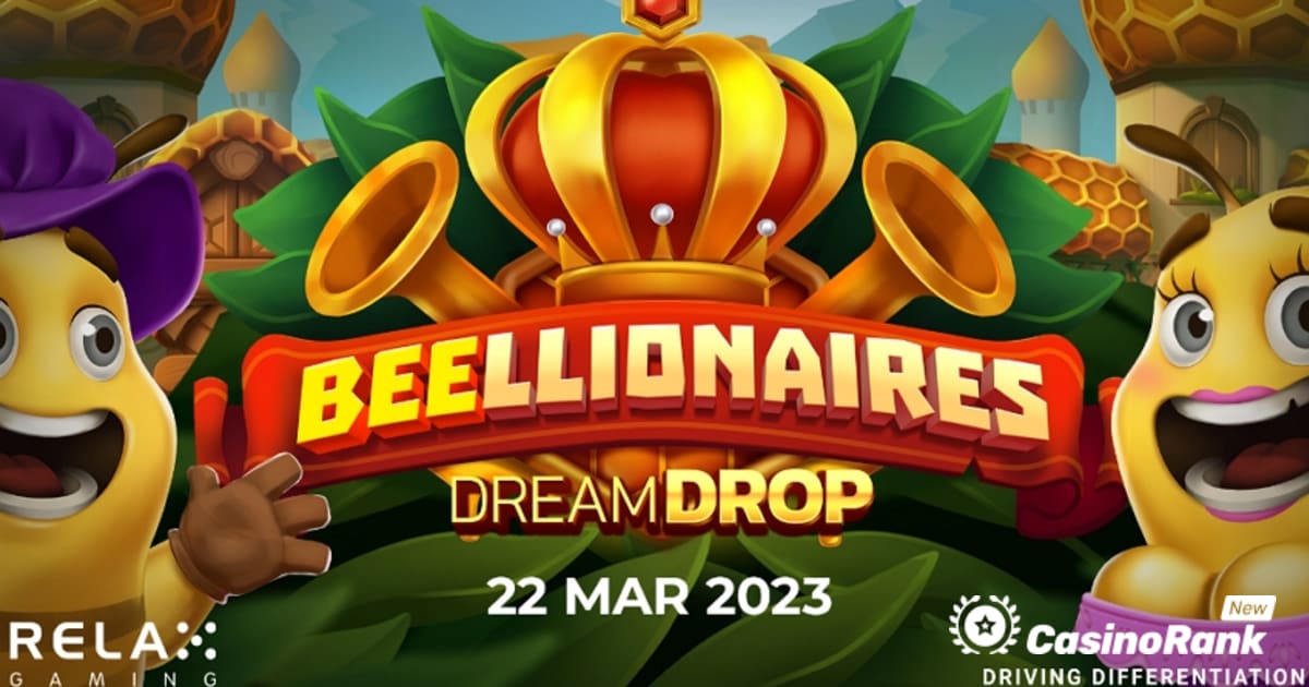 Relax Gaming spouští Beellionaires Dream Drop s 10 000x výplatou