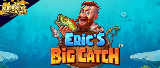 Stakelogic zve hráče na rybářskou výpravu ve hře Eric's Big Catch