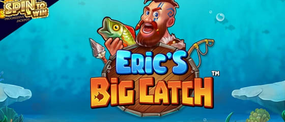 Stakelogic zve hráče na rybářskou výpravu ve hře Eric's Big Catch