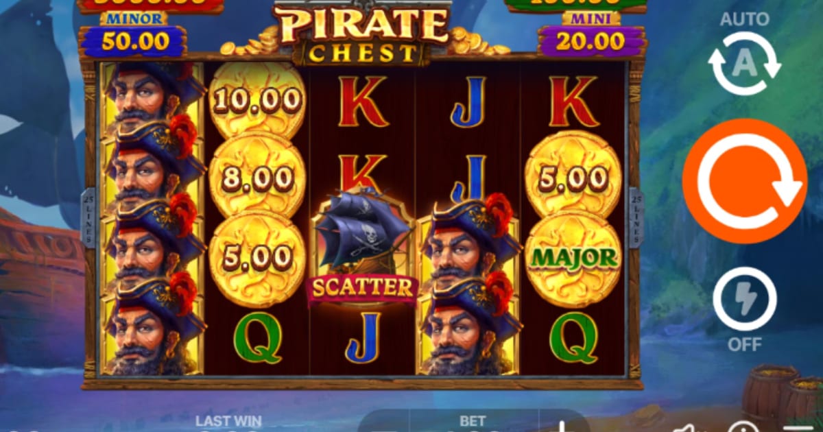 Honba za jackpotovými poklady s Playson's Pirate Chest: Držte se a vyhrajte