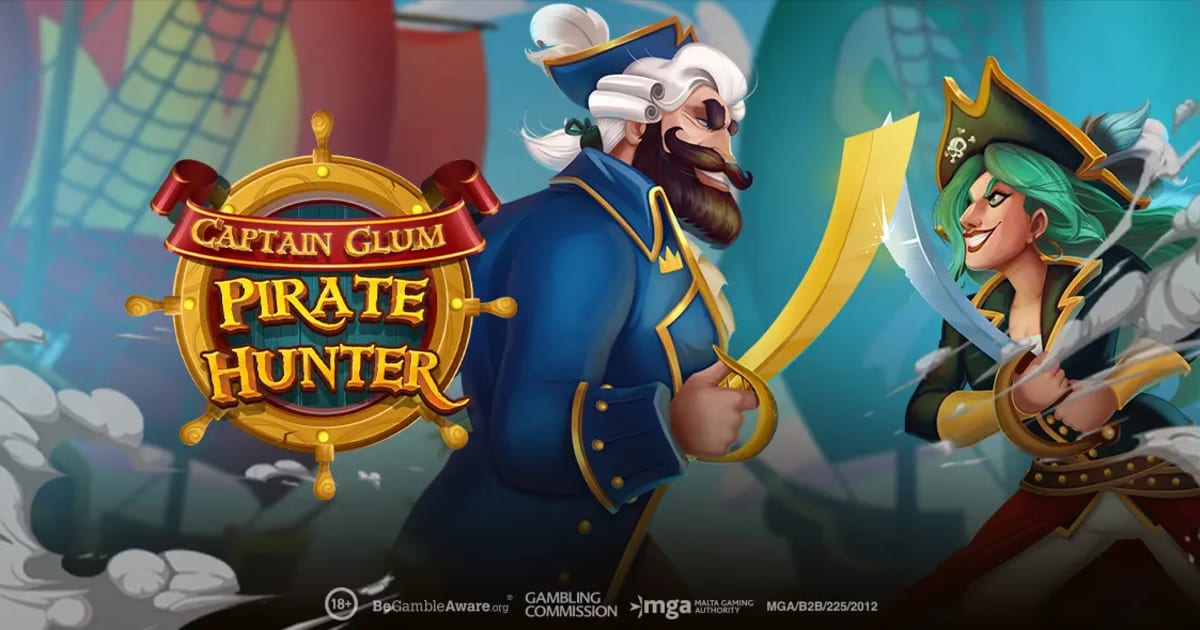 Play'n GO zavede hráče do boje při drancování lodí ve hře Captain Glum: Pirate Hunter